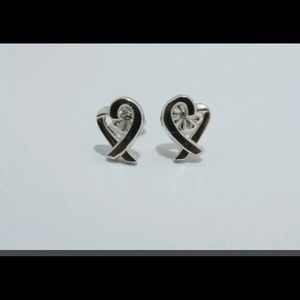 Tiffany heart earrings